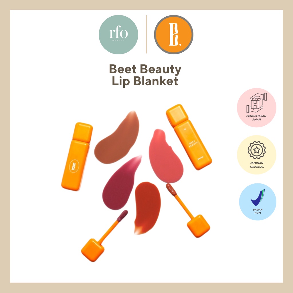 BEET BEAUTY - LIP BLANKET [Lip Oil Berwarna]