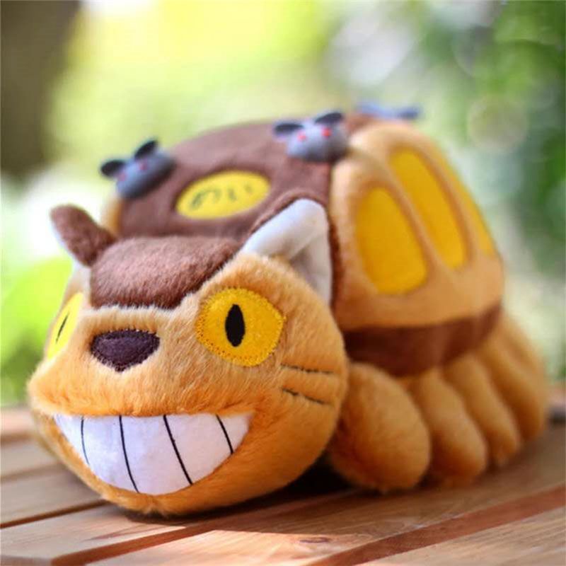 12&quot; My Neighbor Totoro Cat Bus Boneka Plush Catbus Mainan Empuk Bantal Hadiah Boneka