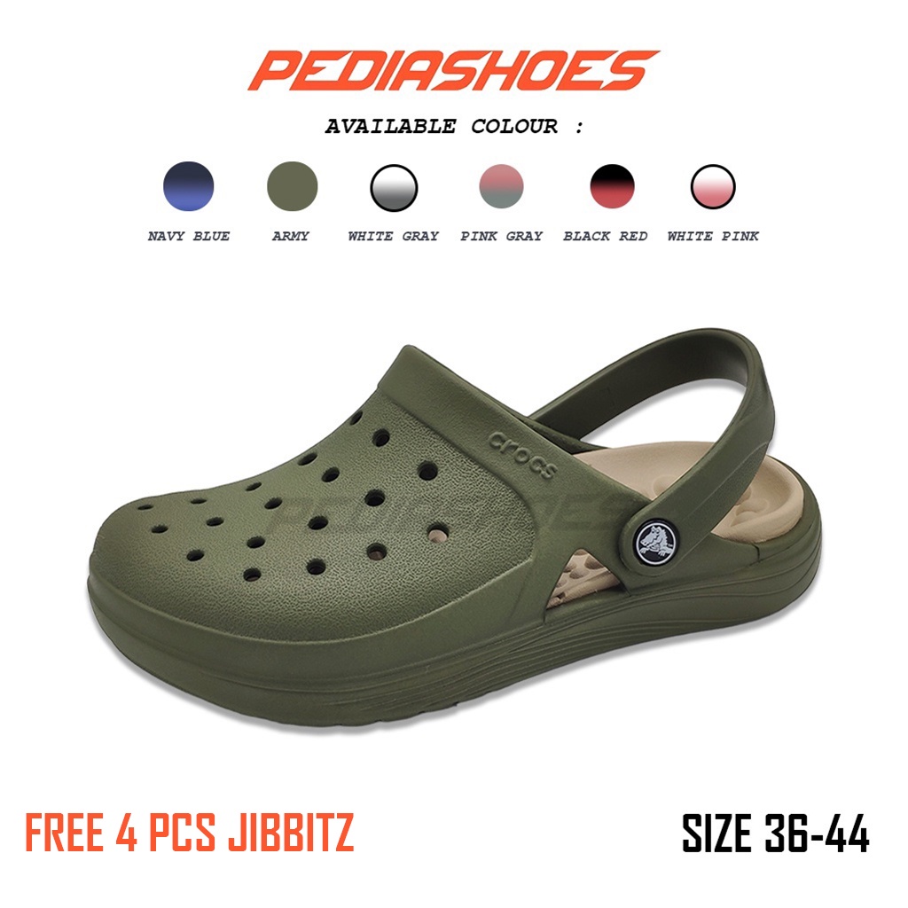 Crocs Reviva Clog Crocs Original Sandal Pria Wanita Sandal Crocs Murah Sandal Empuk