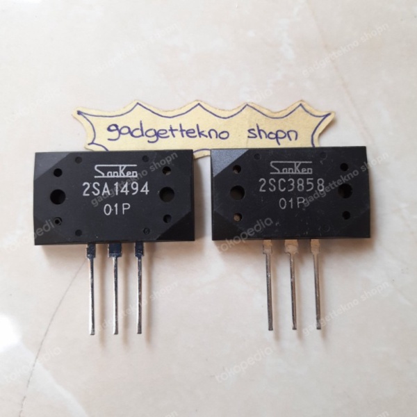 Terbaik TRANSISTOR SANKEN A 1494 / C 3858 ORI JAPAN Diskon
