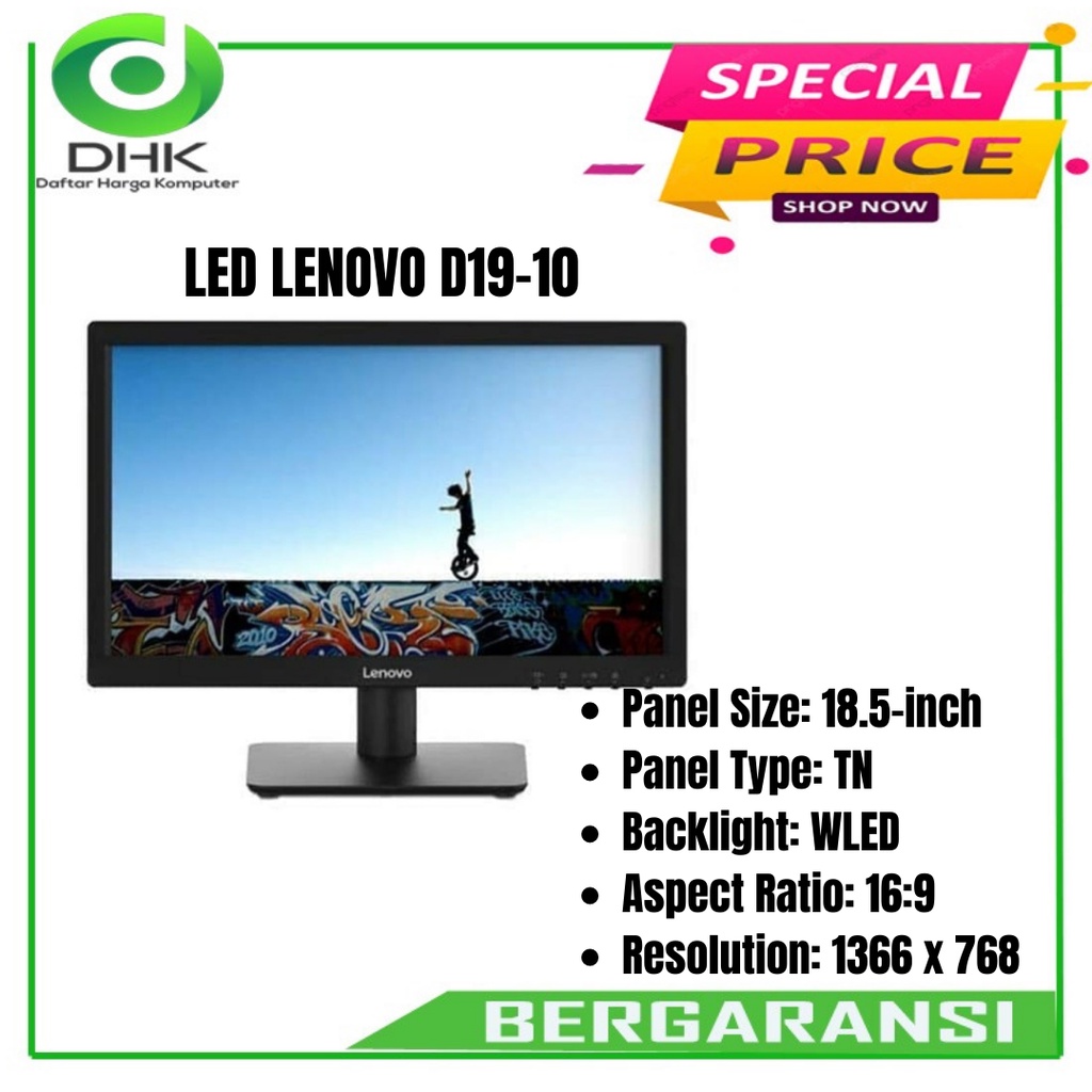 Monitor LED Lenovo D19-10