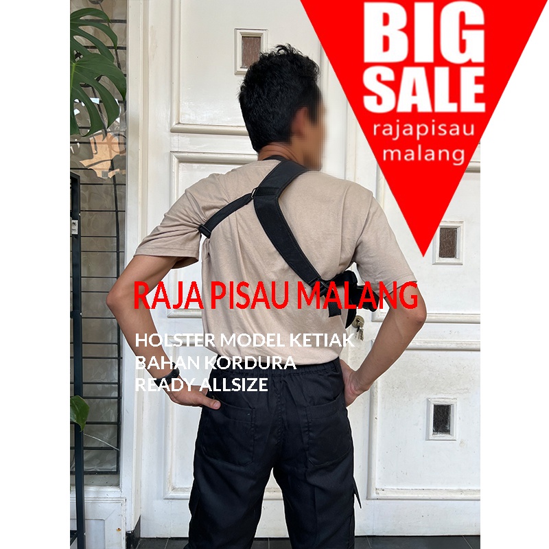 Sarung Pistol Ketiak/ Holster Ketiak/ Pistol Case/ Aksesoris Menembak - Airsoft SARUNG UNIT KETIAK
