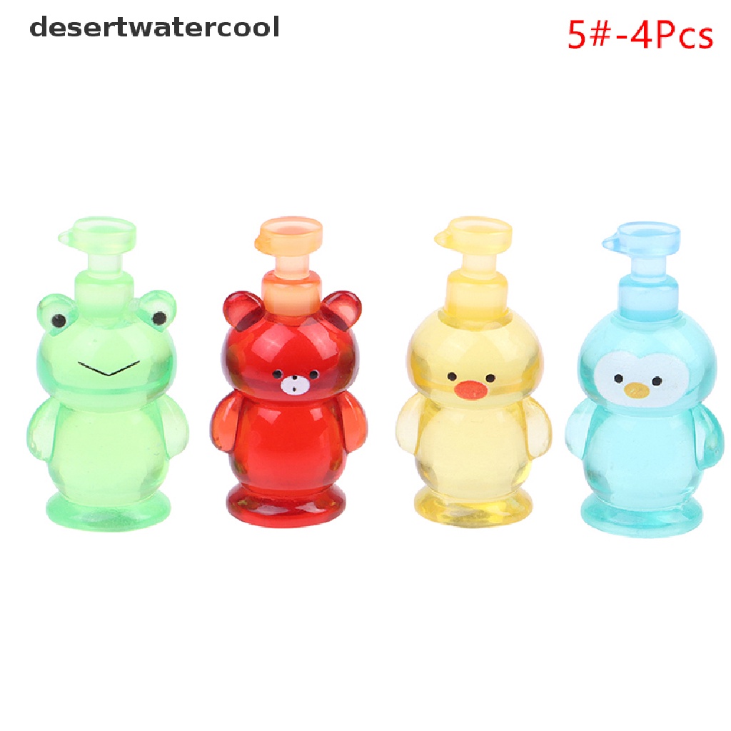 Deid 1Set 1:6rumah Boneka Miniatur Kartun Hewan Cairan Cuci Tangan Model Scene Decor Martijn