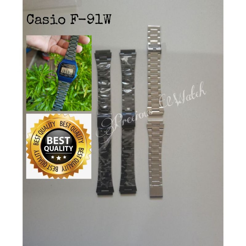 Strap tali jam tangan yang bisa di pakaikan Casio F-91W F 91 F91