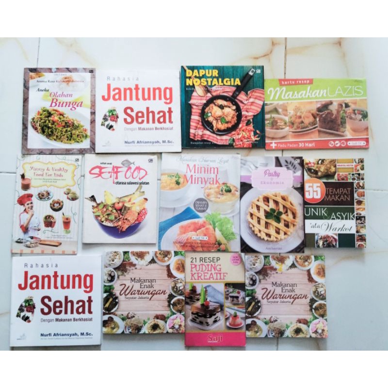 Jual BUKU RESEP MASAKAN SEHAT | Shopee Indonesia