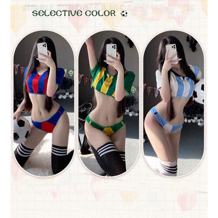 Lingerie Cosplay Passion Cheerleader Set Lingerie Sexy Kostum A199-2