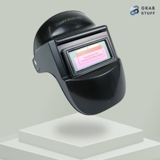 Helm Las Otomatis Auto Berubah Gelap Terang Darkening Solar Welding Helmet / Topeng Las Helm Kedok Full Face Auto Dark / Kacamata Las Otomatis Automatis Pengaman Gerinda Pelindung Muka Wajah Mata / Helem Helm Tukang Las Murah Berkualitas Awet Tahan Lama