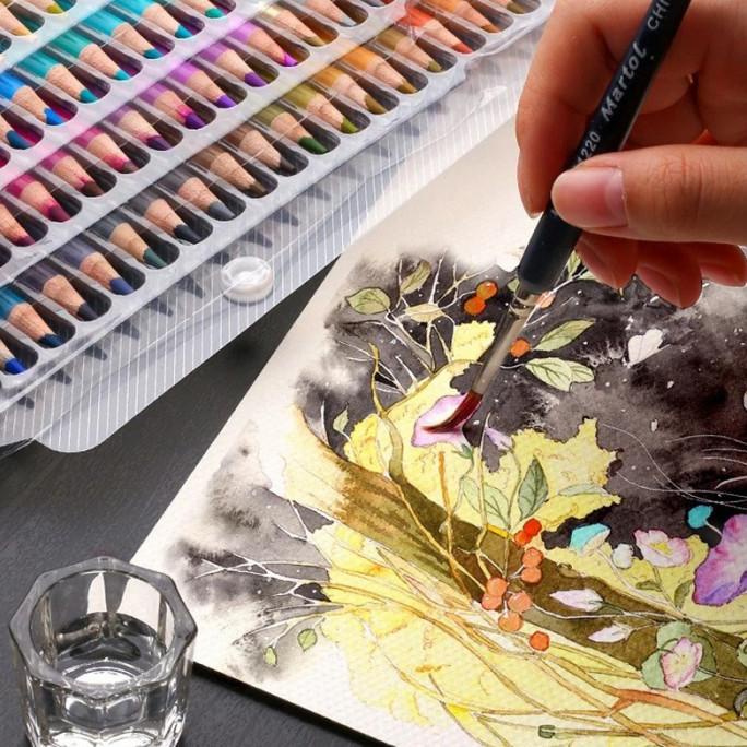 

72 pcs Pensil Warna Cat Air Brutfuner - Water color Pencils