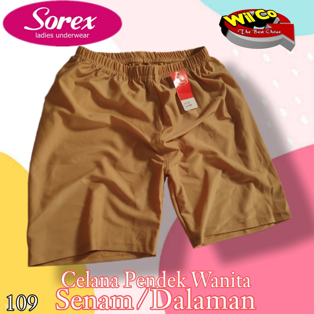 K109 - SHORTPANT CELANA PENDEK STRETCH PENDEK WANITA PAKAIAN DALAM WANITA SOREX