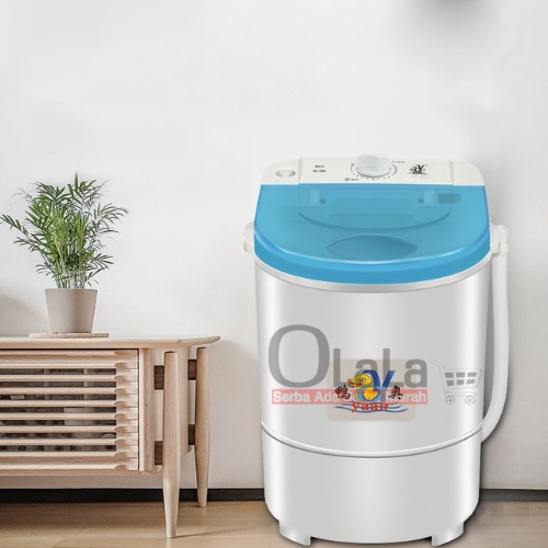 ( OJE ) MESIN CUCI MINI WASHING MACHINE TRAVELLING HEMAT ENERGI 4.5kg TM-45288