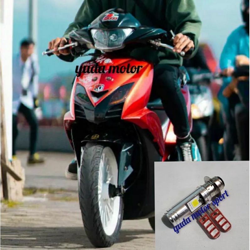 TERMURAH LAMPU LED MIO GT LAMPU DEPAN LED MIO GT LAMPU DEPAN MIO GT PLUS SENJA MIO GT