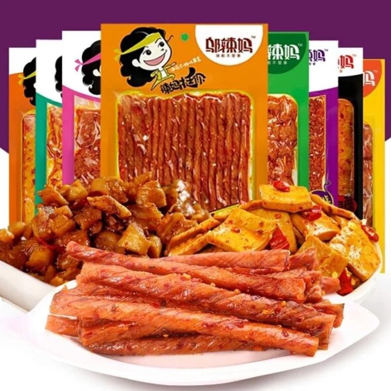 

™►► WULAMA Gluten (Cemilan Snack Vegetarian)latiao/la tiao 邬辣妈素