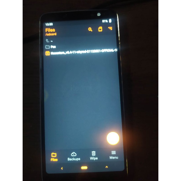 redmi note 5 pro mentok logo