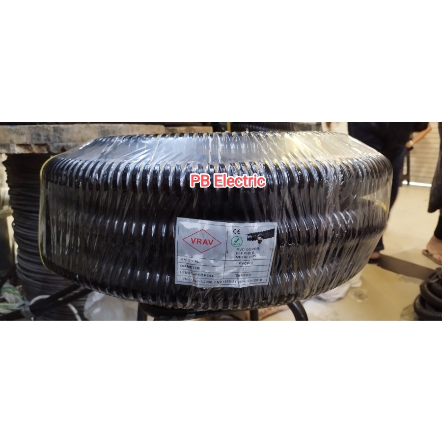 Flexible Metal Conduit 2 inch / Flexible Conduit 2 Inch (Meteran) Per-Meter