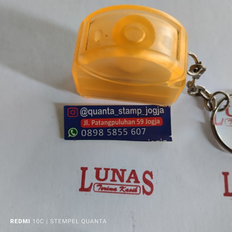

STEMPEL LUNAS KECIL