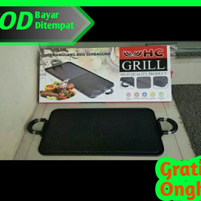 Buruan beli] MULTI GRILL PAN HC PANGGANGAN TEFLON BBQ BARBEQUE