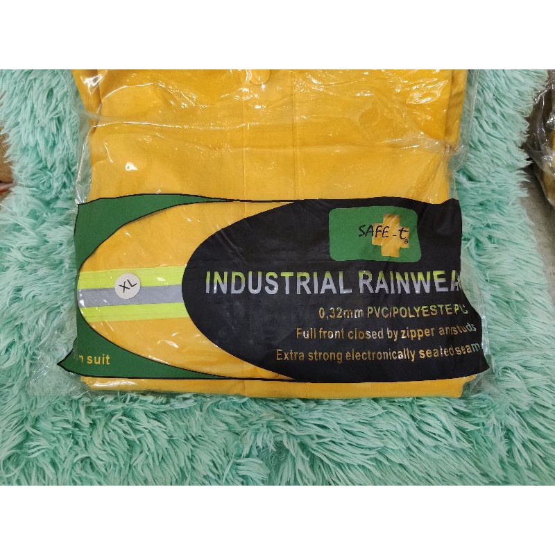 Safe-t Jas Hujan Safety Rain Suit Scotchlite
