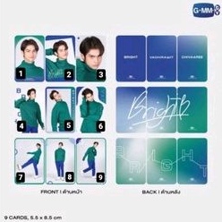 OFFICIAL PHOTOCARD GMMTV SUPER COLOR BRIGHTWIN