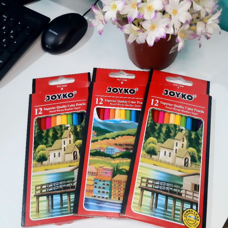 

Pensil Warna Joyko Jumbo Lead
