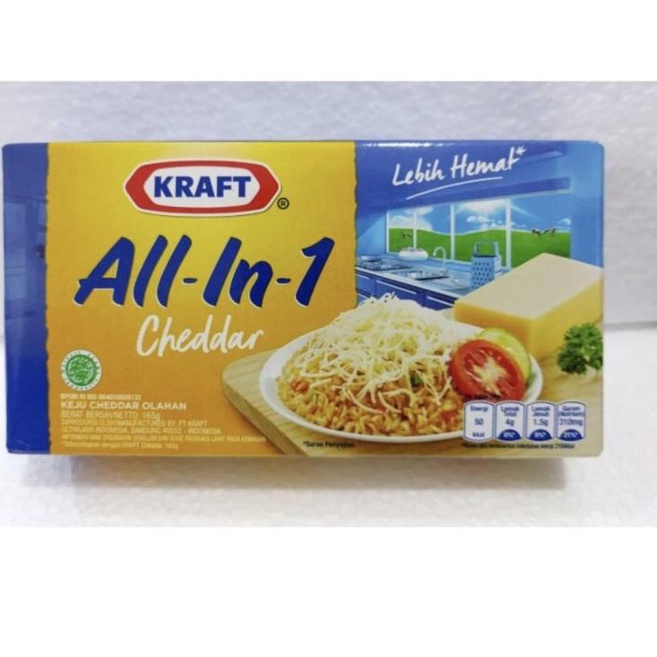 

MEN SALE Keju kraft all in one cheddar 165gr - kraft all in one 165gr