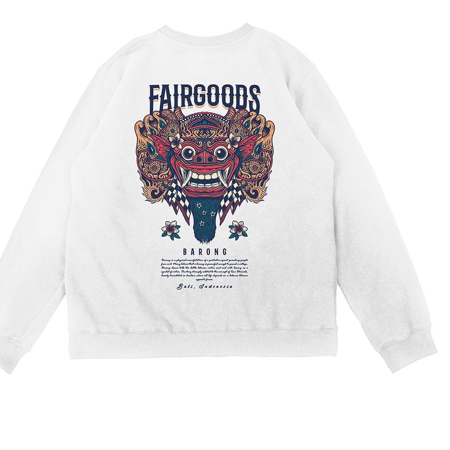 Terpercaya Fairgoods Crewneck - Barong - Putih