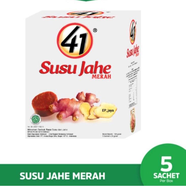 

☠ susu jahe 41 box bisa cod /susu jahe merah /jahe 41 original ア
