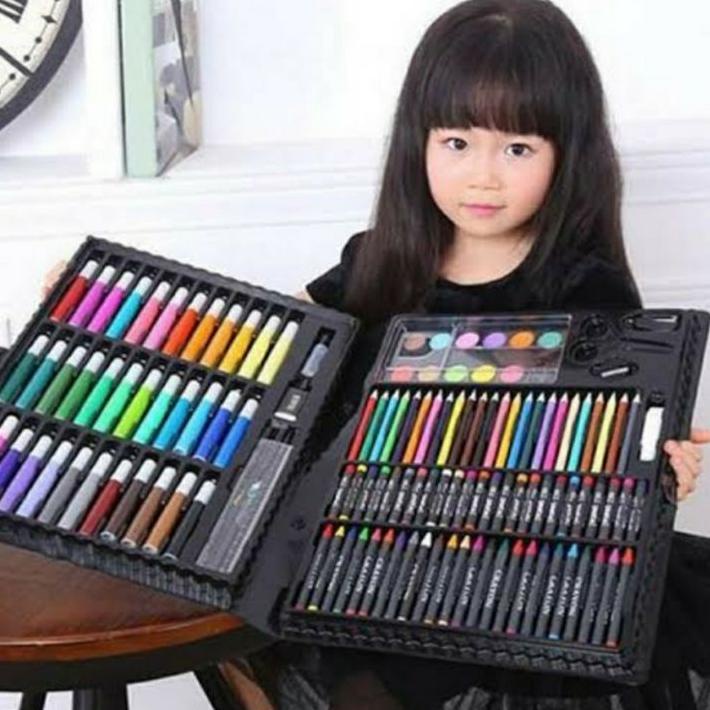 

⇜ Crayon Anak Set 150pcs / Krayon Mewarnai Anak 150pcs / Pensil Warna Set 150pcs Pensil Warna 150pcs / Art Set / Coloring Set 150 pcs / Crayon Set Koper / 150 Pcs Pensil Warna Alat Tulis Set Crayon Art Set 150 / CRAYON ART SET PENSIL WARNA ぷ