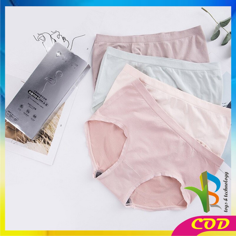 RB-P123 Celana Dalam Wanita CD Seamless Wanita Antibakteri Pakaian Dalam Underwer Wanita Fashion Import