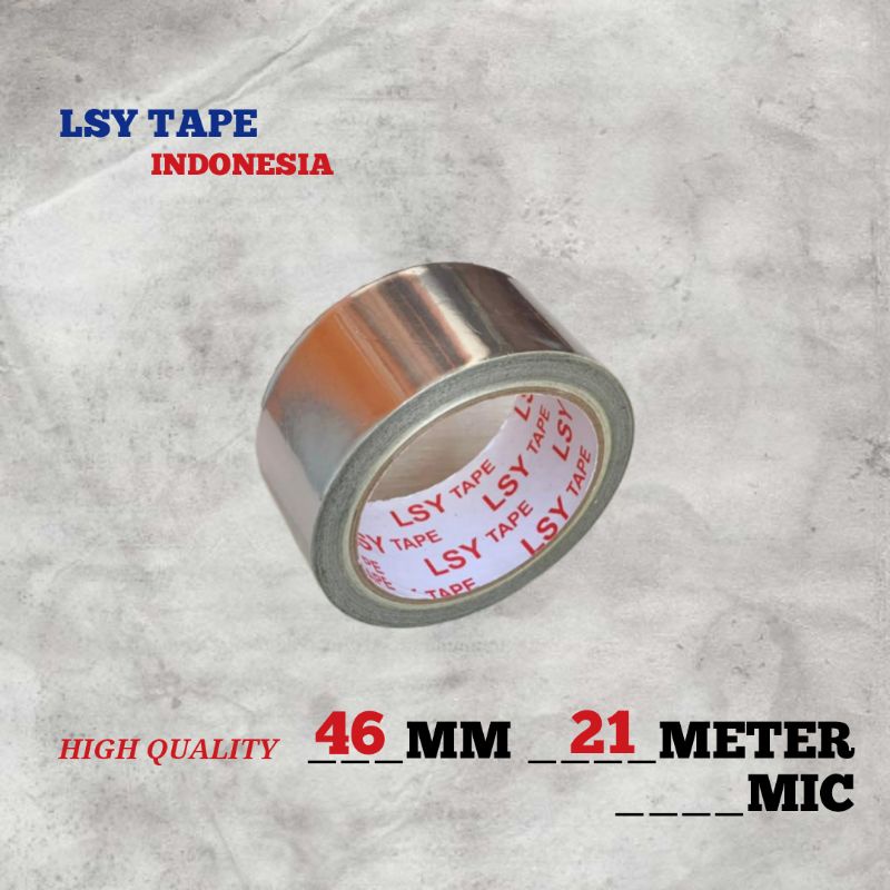 

lakban aluminium 46MM X 21 meter ( CMH )