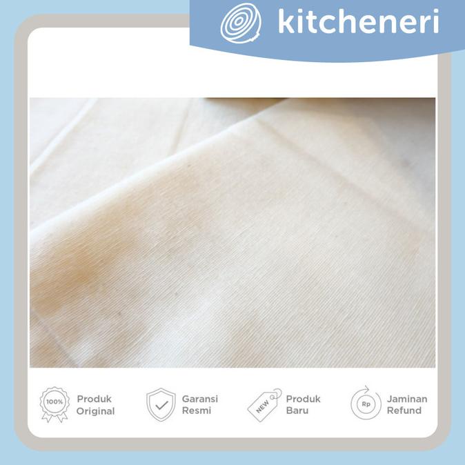 

KITCHENERI 100% Unbleached Organic Cotton Cheesecloth 50 x 50 cm
