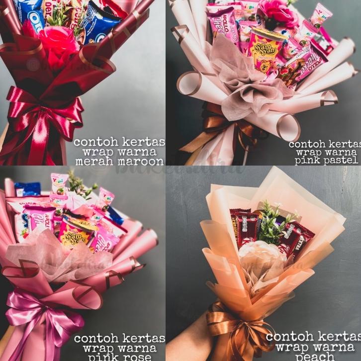 

bouquet of happiness - 2kg snack series free kartu ucapan + packing aman - buket bunga snack coklat cokelat manis oreo soft cake beng-beng tim tam maxi better - chocolate gift hadiah wisuda sempro skripsi ulang tahun ultah wedding anniversary