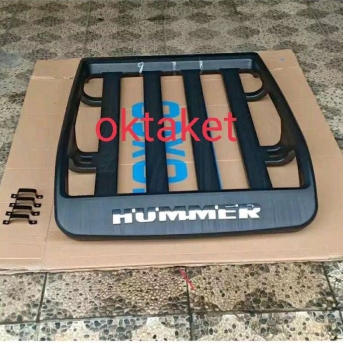 Rak Bagasi Atas Model Hummer Mobil Universal Kijang Innova Pajero