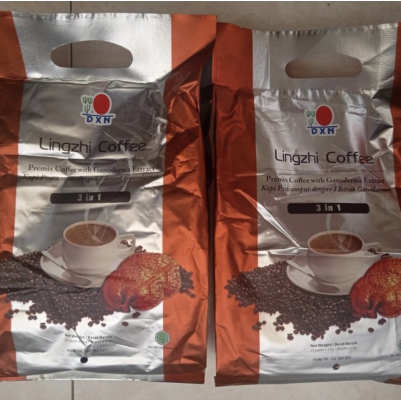 

DXN LINGZHI COFFE KOPI LINGZHI ORI PER BAG