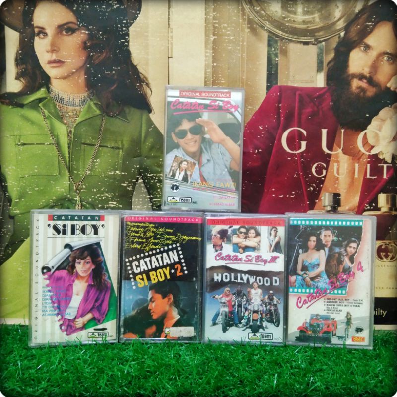 Kaset Pita Original Soundtrack Catatan Si Boy (1paket)