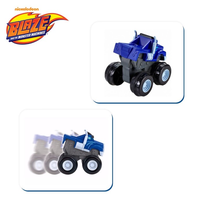 Nickelodeon Blaze And The Monster Machines Slam & Go (Crusher) -Mainan