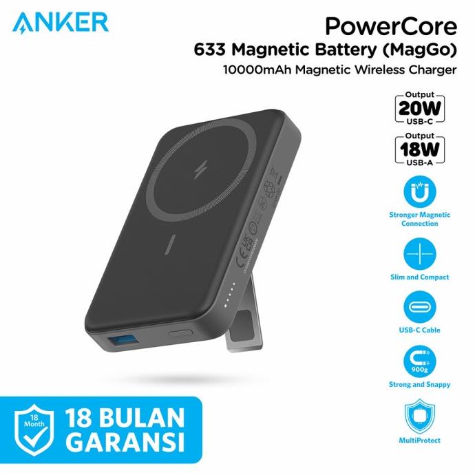 Powerbank Magsafe Anker 633 Magnetic Battery (Maggo) - A1641