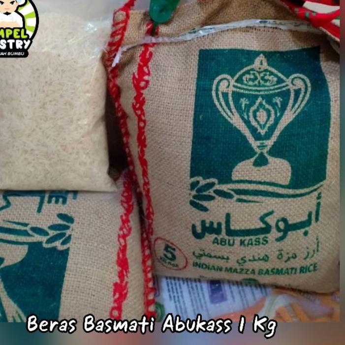 

12.12 ✨Promo✨ Beras Basmati Abukass India 1 Kg !!!