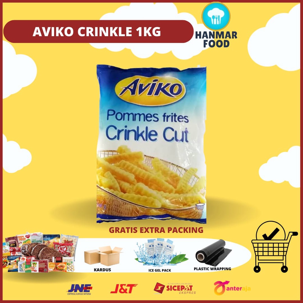 

Kentang Aviko Crinkle 1 Kg
