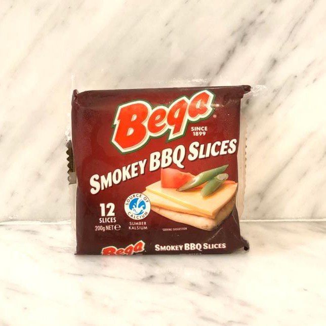 

(BISA COD ) Keju Slice | Keju Cheddar | Bega Smokey BBQ (Australia) - Smokey BBQ