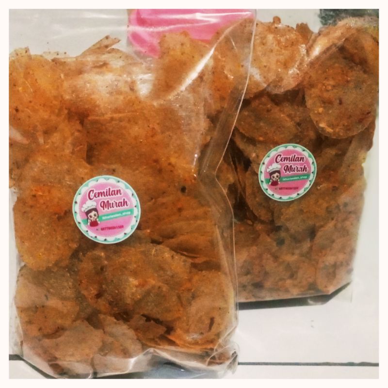 keripik kaca pedas 250 gr kaca keripik keripik kaca pedas kaca pedas keripik