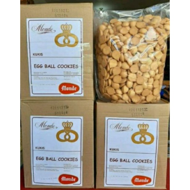 

Monde Egg Drop/Egg Ball 500gr Asli Monde