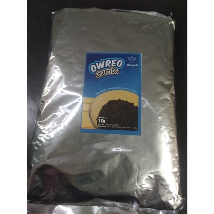 

Topping Black Biscuit Crumbs 1Kg Depok