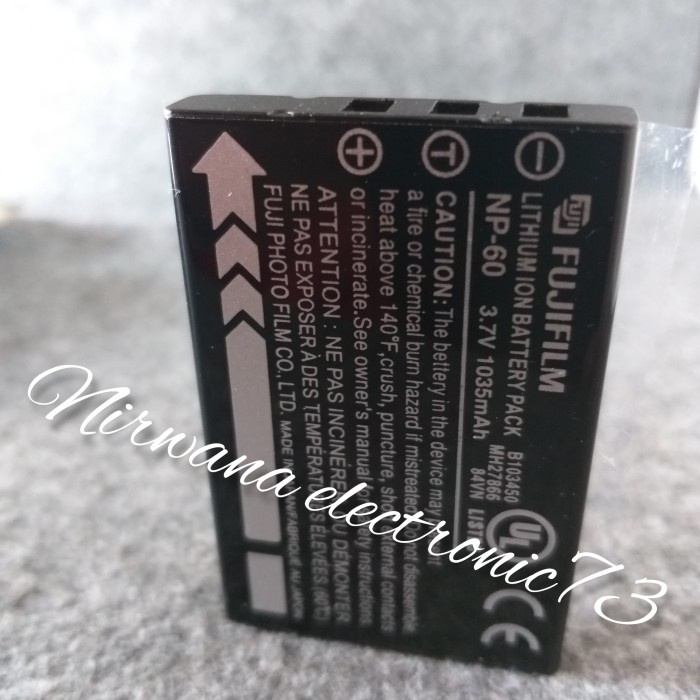 BATERAI FUJIFILM /COMPATIBLE KLIC5000, LI-20B, SLB-1137, NP30