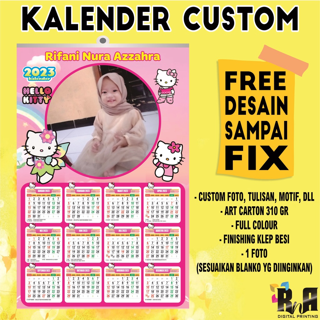

Kalender 1 foto FREE Klep Besi