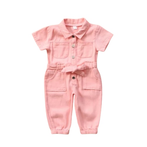 Zahra Jumpsuit Anak Perempuan Eloise Bahan Katun | Pakaian Anak Terlaris Umur 1-5 Tahun