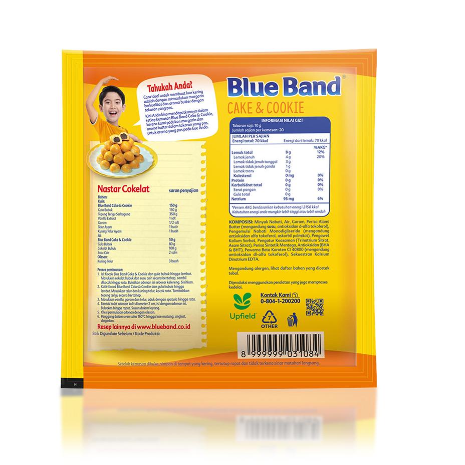 

₮ Blue Band Cake & Cookies Margarin Bahan Kue 200 gr ㅍ