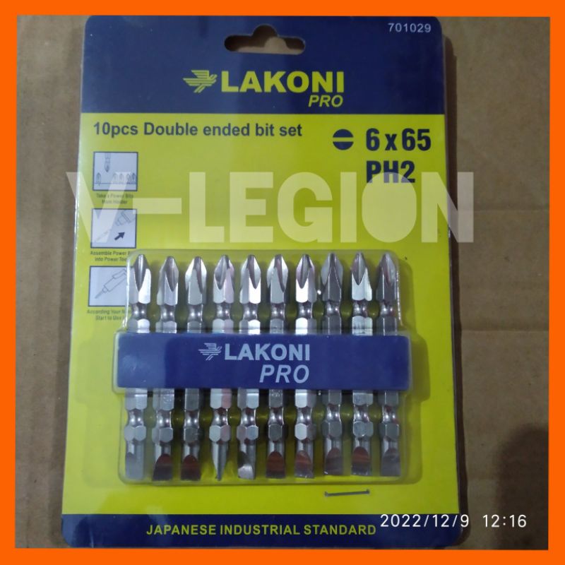 Matabor Obeng Double Bits Lakoni Pro Satuan