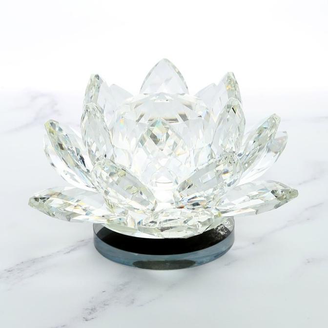 Pajangan Lotus Kristal Capodimonte LH60-Z