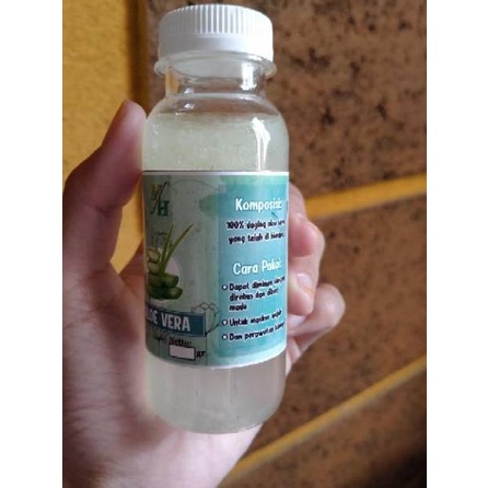 

ㅪ Aloe Vera gel murni fresh 100 ml lidah buaya asli pelepah tonic masker glow penumbuh rambut rontok ↕