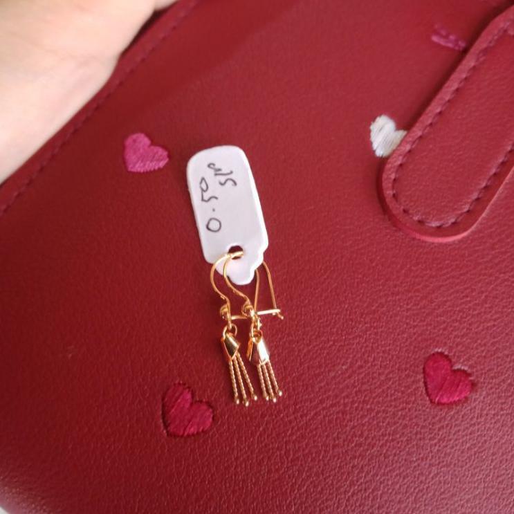 Promo Terheboh Anting Wanita Anting Dewasa Anting Emas Asli Anting Hooks Cantik Anak Muda